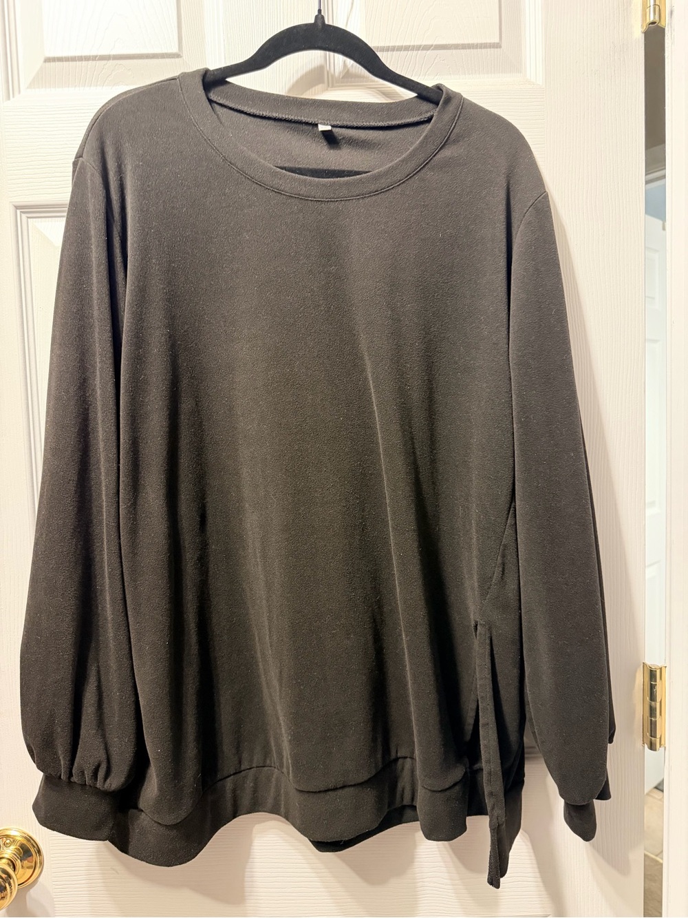 Amazon Women's Black Long-Sleeve Tunic